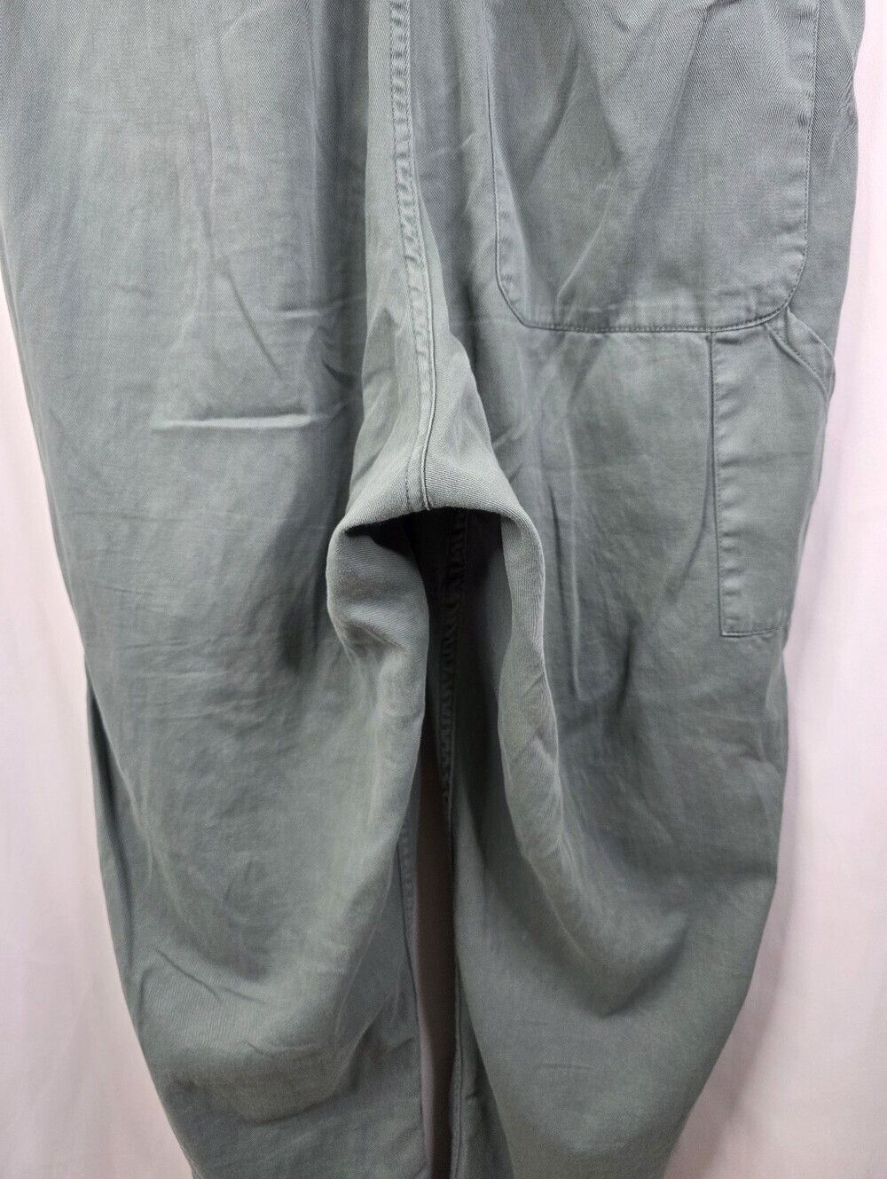 Pistola Grover Short Sleeve Field Jumpsuit Colonel Green 100% Cotton Size Large - Picture 13 of 16